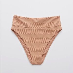 [Aerie] NWT Jacquard High
Cut Cheeky Bikini Bottoms